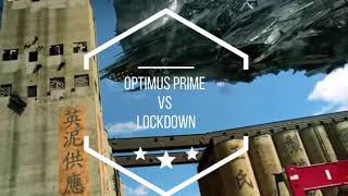 Tranformers 4  optimus prime vs lockwon
