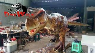animatronic dinosaur Trex model