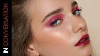 In conversation: Mia Mihaela on creating the step by step process for this makeup look