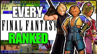 I Ranked Every Mainline Final Fantasy From Worst To Best