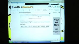 UniLife Volunteer Rostering Training