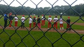 Livie premier match de baseball