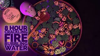 ASMR: De-stress in front of a relaxing fire | Wood Soup