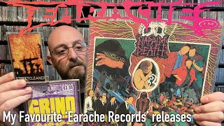 My Favourite ‘Earache Records’ releases inc. Napalm Death, Entombed, Morbid Angel & more…