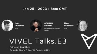 Vivel Talks- E.3 - Featuring Amirsan Roberto