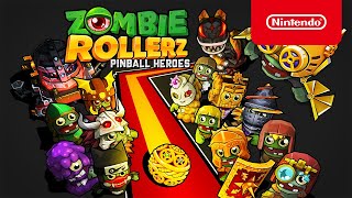 Zombie Rollerz: Pinball Heroes - Launch Trailer - Nintendo Switch