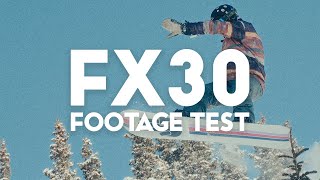 FX30 Cinematic Footage - Backcountry Winter in Colorado