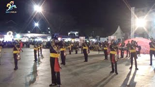 PENAMPILAN MARCHING BAND GITA KALIJAGA DARI SMPN 2 RATOLINDO DALAM RANGKA HUT KAB.TOJO UNA-UNA KE-22
