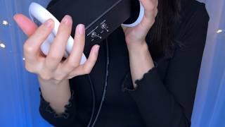 ASMR Brain Melting Ear Massage & Blowing & Close Whispering 🫠 dry, oil, cream [3Dio] / 耳マッサージ