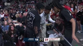Dawn Staley checks on longtime staffer after fall | South Carolina Gamecocks women's basketball