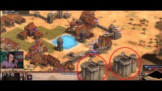 "I HATE castles!!" -  [Lokovodo] vs [sackless] - [1v1 on African Clearing] - [840 game]