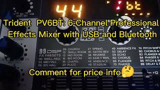 Trident  PV6BT Mixer