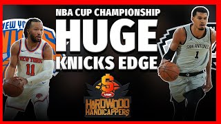 Betting the NBA Cup Championship Knicks vs Spurs | Best Bets & Player Props Tuesday (12/16/25)