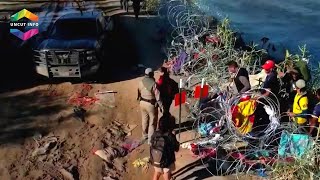 Behind Enemy Lines:  Migrant's Escape Under Barbed Wire | UNCUT INFO