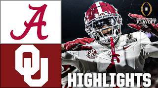 CFP First Round: Alabama Crimson Tide vs. Oklahoma Sooners | Full Game Highlights | ESPN CFB