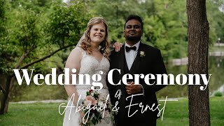 Wedding Ceremony of Abigail Goulet & Ernest Reuban