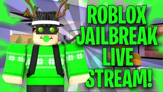 🔴ROBLOX JAILBREAK LIVE | ROBBING AND MINIGAMES WITH VIEWERS COME JOIN! ROBUX GIVEAWAY🔴