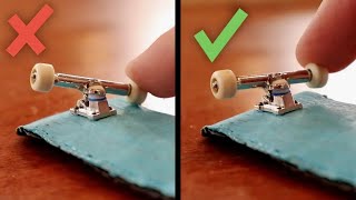 Common Mistakes Fingerboarders Make When Fingerboarding