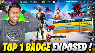 RIP 10,00,000 Diamonds 💎 Who Is Top 1 Player In Legendary Acution TUSHAR ? - Garena Free Fire