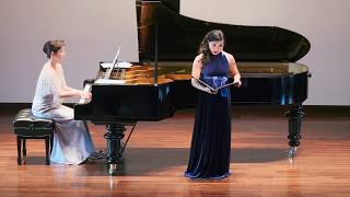 Akiko Forster Miyamoto sings Richard Strauss' songs 宮本あき子