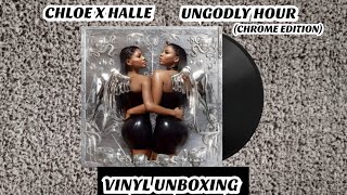 CHLOE X HALLE - UNGODLY HOUR (VINYL UNBOXING) (CHROME EDITION)