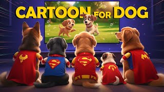 Cartoons for Dogs to Watch, in Colors They Can See! Adventure in New York 🗽💙🐾 With Calming Music