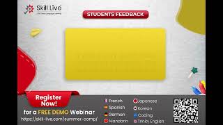 Testimonial from Students !