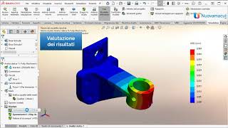 Come definire un vincolo di simmetria | SolidWorks Simulation