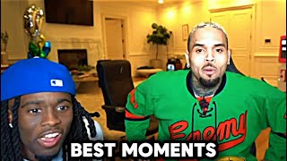 4 Minutes Of Kai Cenat and Chris Brown Best Moments!