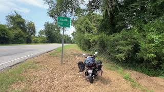 Made it to Alabama!  Florida to Alaska Honda ADV160 scooter ride!  #honda #adv160 #hondaadv160