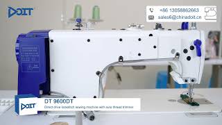 DT 9600DT direct drive lockstitch sewing machine with only thread trimmer