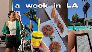 week in los angeles vlog | the grove, solo travel, sushi & bookstores