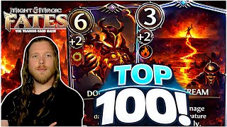 TOP 100 - 11 WIN STREAK! | Might and magic Fates TCG
