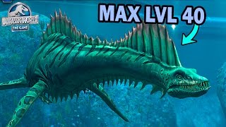 ELASMOSAURUS MAX LVL 40! - Jurassic World The Game - *NEW AQUATIC CREATURE* HD