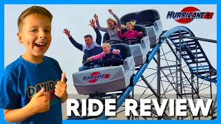 HURRICANE - E&F Miller Coaster - First Ride and REVIEW