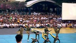1st FEU Cheering Squad Concert: 2009 to 2013 UAAP CDC routine