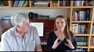 Amira Willighagen and Richard Cock about the On My Own streaming concert. 🎶