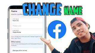 Paano Mag CHANGE NAME sa Facebook? | How to CHANGE NAME on Facebook?
