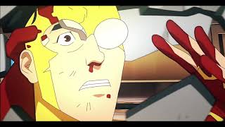 Brutal Train Scene | Invincible Episode 8