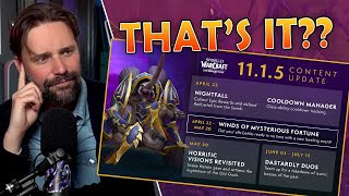 Tali is... Disappointed With 11.1.5's Release