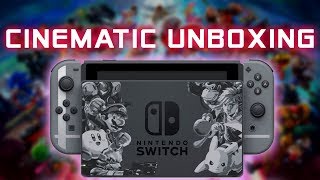 Super Smash Bros. Ultimate Nintendo Switch - Unboxing! + Cinematic Edit