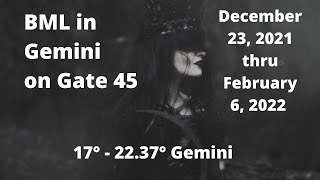 Black Moon Lilith in Gemini on Gate 45: Spiritual Ego or Repressed BML?