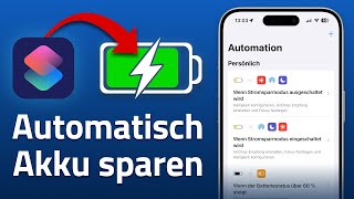8 geniale iPhone Automationen für längere Akkulaufzeit 🔋