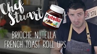 NUTELLA FRENCH TOAST ROLL UPS, Quick 6 Fix