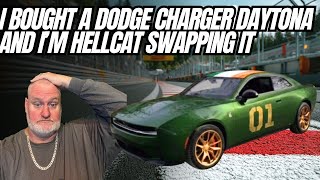 I Bought A Dodge Charger Daytona At Auction! Let’s Hellcat Swap It! 