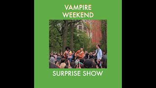 Vampire Weekend Surprise Washington Sq. Park Show