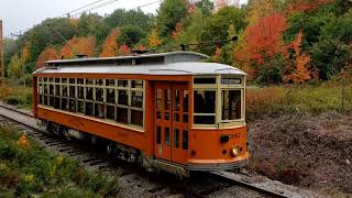 1918 No. 4387 at Seashore Trolley Museum, Kennebunkport, Maine 9-26-2020