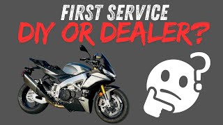 2024 Aprilia Tuono V4 - DIY or Dealer Which is BEST for Your Motorcycle's First Service?