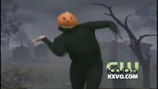 Pumpkin Man Dances to Bullet with Butterfly Wings