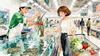 Living Alone Daily Vlog and Enjoying Everyday Life | Ghibli Style Watercolor Animation